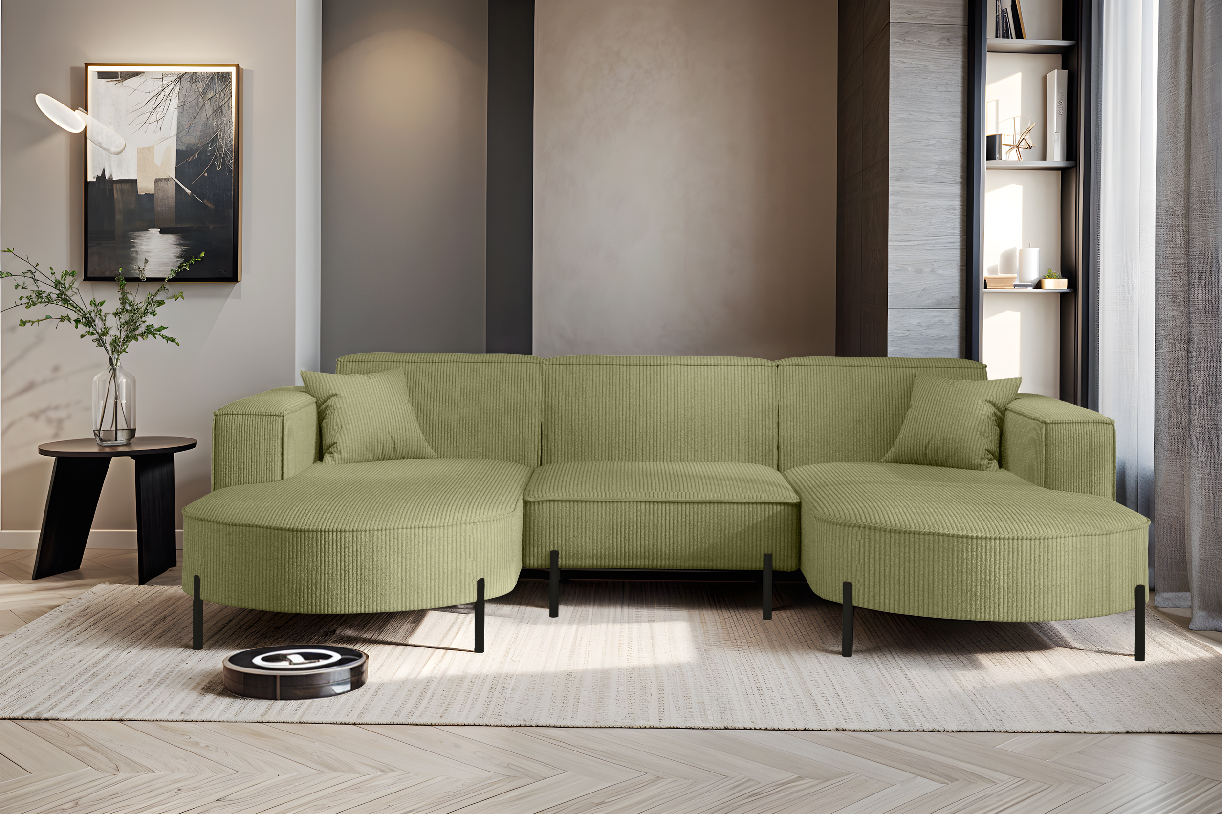 Parma U Hills Ecksofa U-Form
